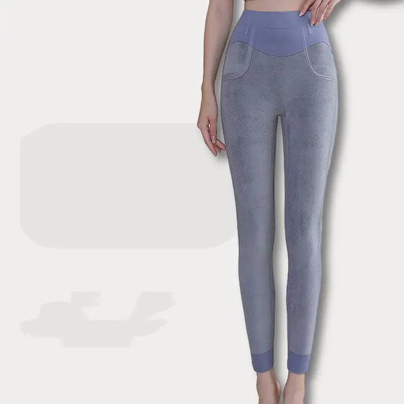 Warm Waffle Rabbit Plush Pants for Weight Loss